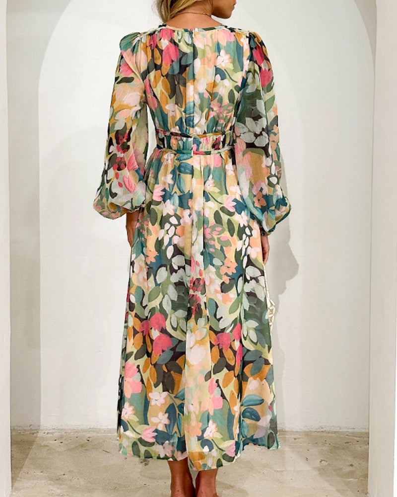 Daisy | Feminine Dress with Floral Motif