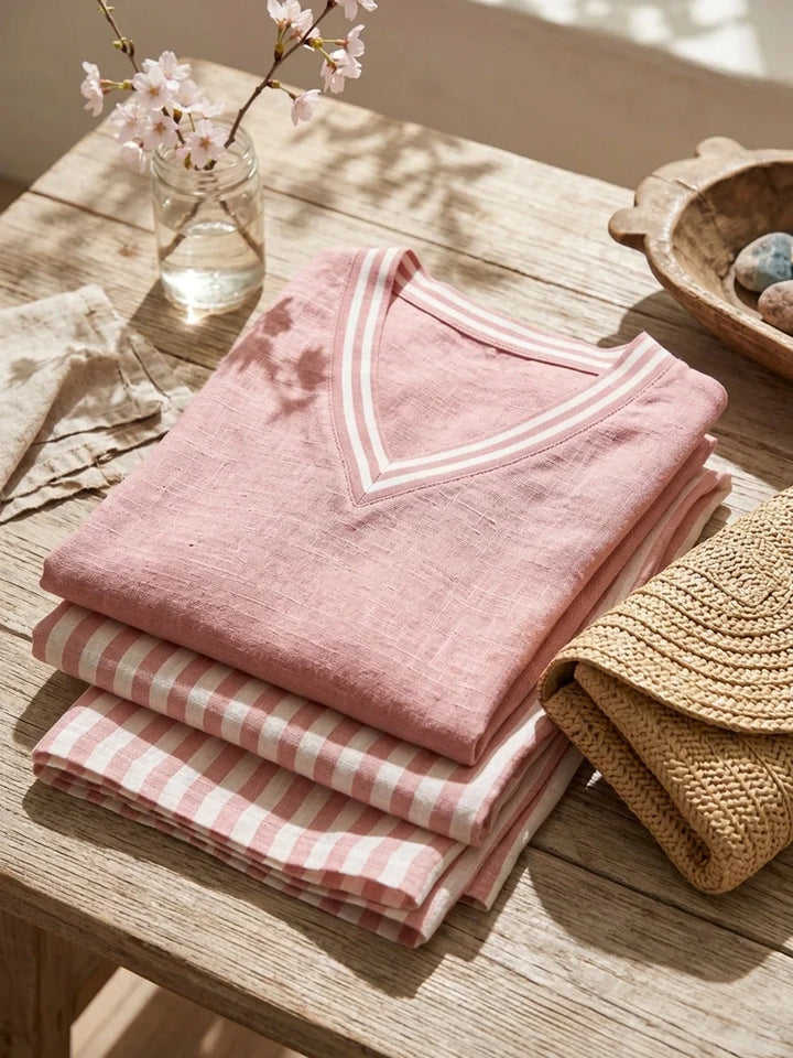 Sienna™ | Relaxed Striped Two-Piece Set