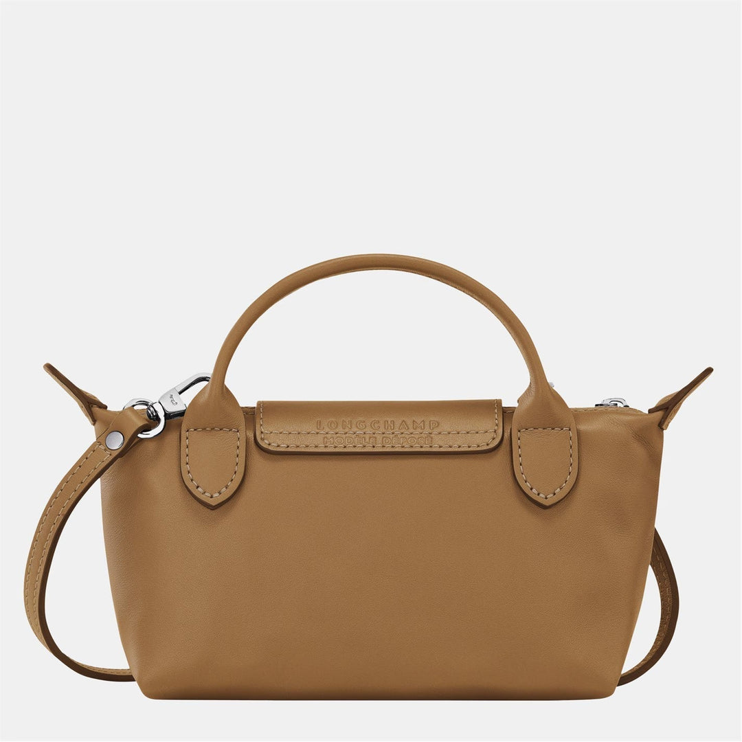 Aria | Women's Mini Pleated Tote Bag - Brown