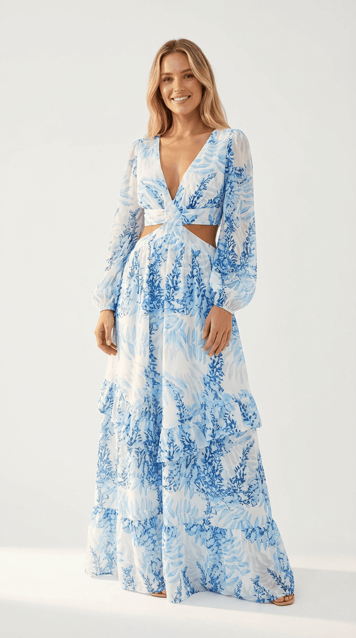 Astra Cut-Out Maxi Dress