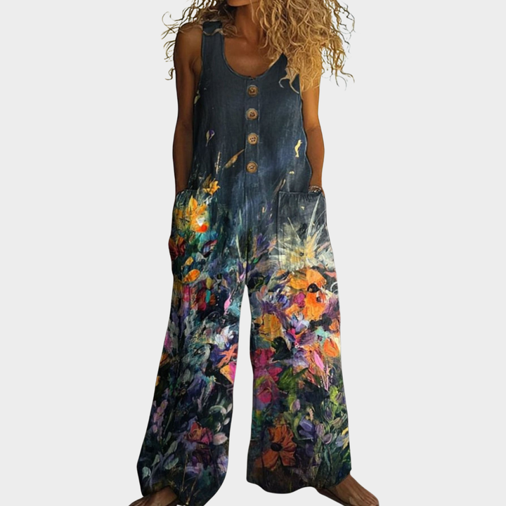 Marigold | Print Jumpsuit