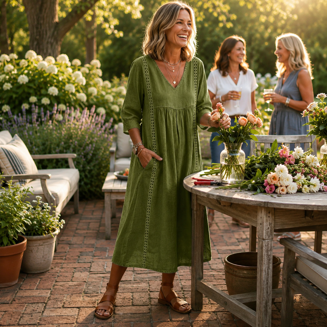 Carmen | Elegant Maxi Dress