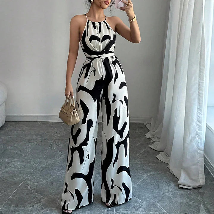 Jillian™ | Elegant Backless Jumpsuit