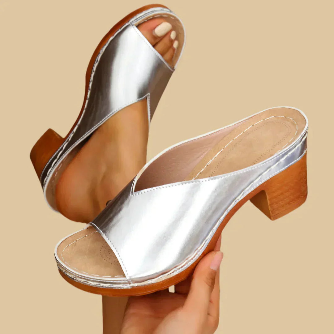 Quinn | Thick Heel Comfort Sandals
