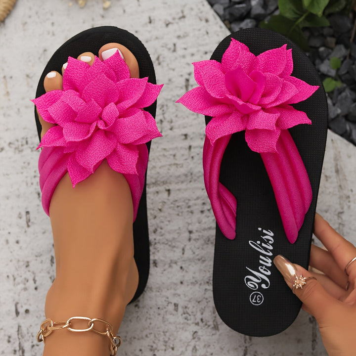Livia™ | Elegant Flower Sandals