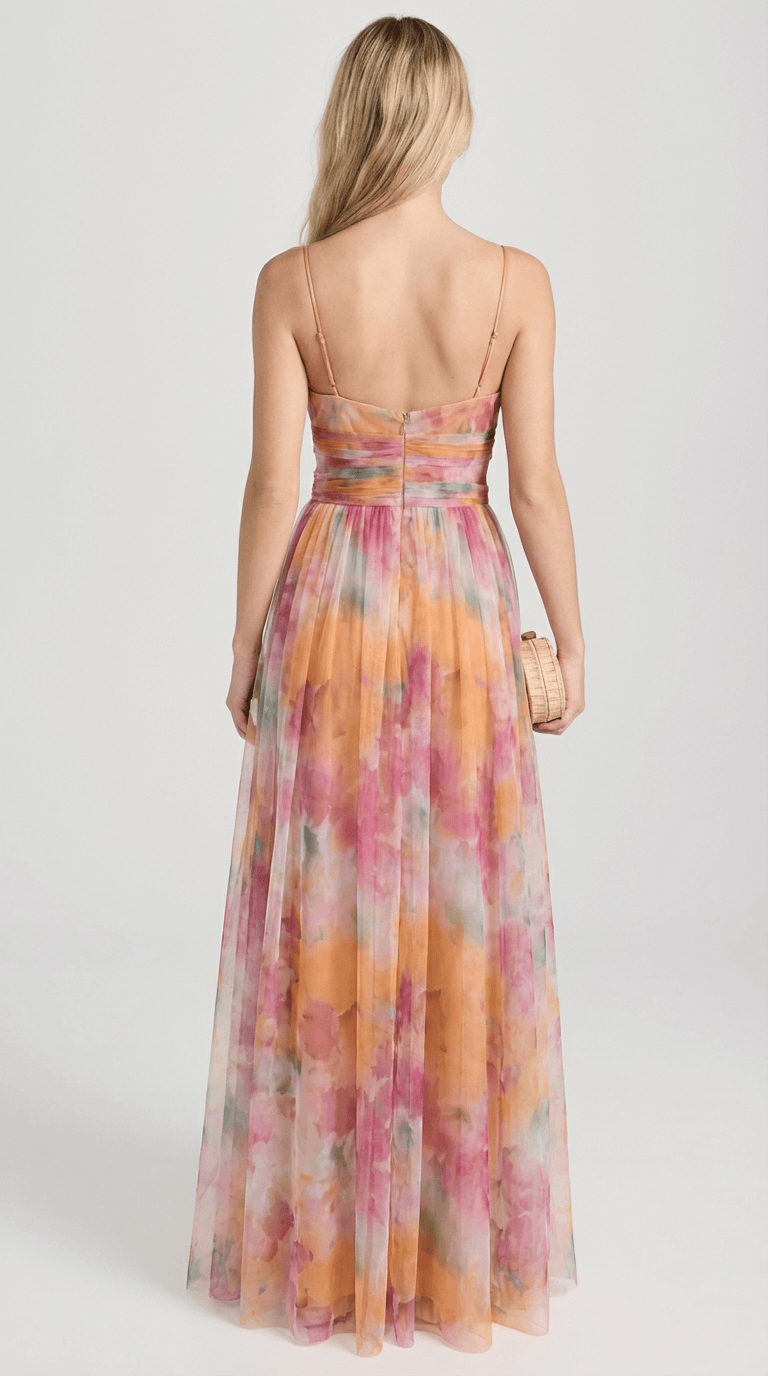 Pavia Printed Maxi Dress