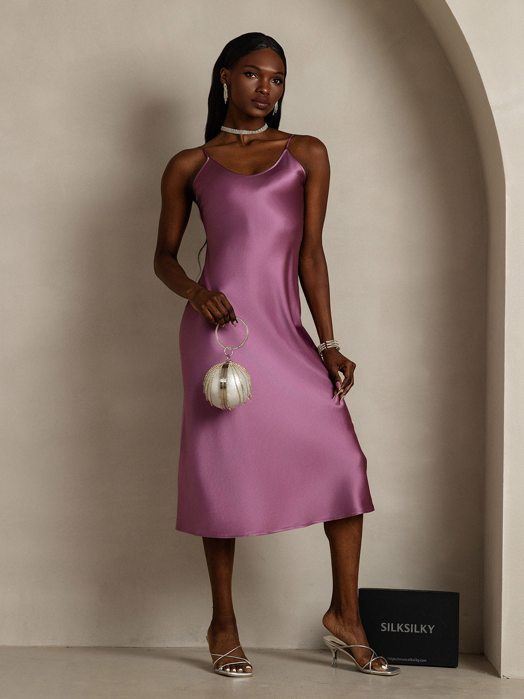 Cleo | Elegant Spaghetti Strap Nightgown
