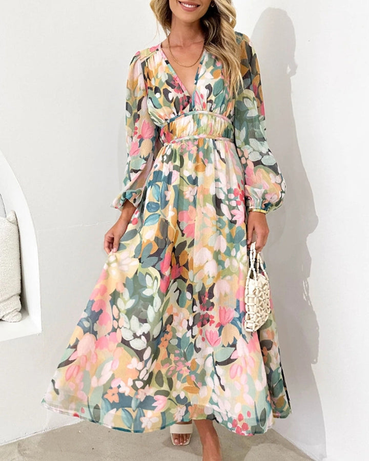 Daisy | Feminine Dress with Floral Motif
