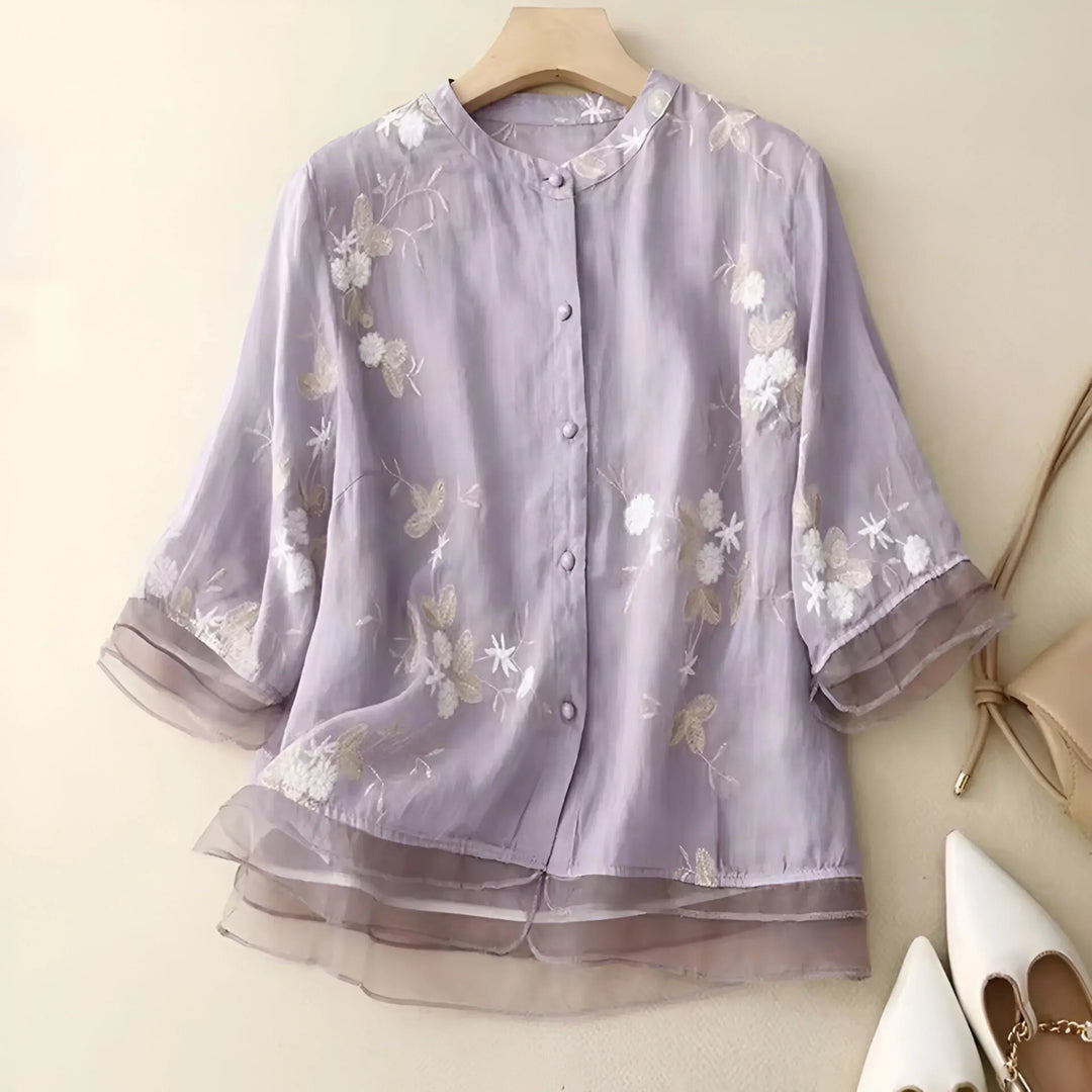 Georgia™ | Lightweight Cotton Blouse