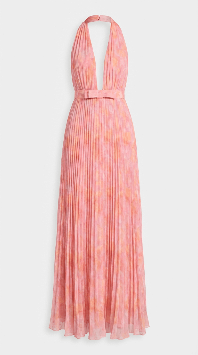 Elora Pink Maxi Dress