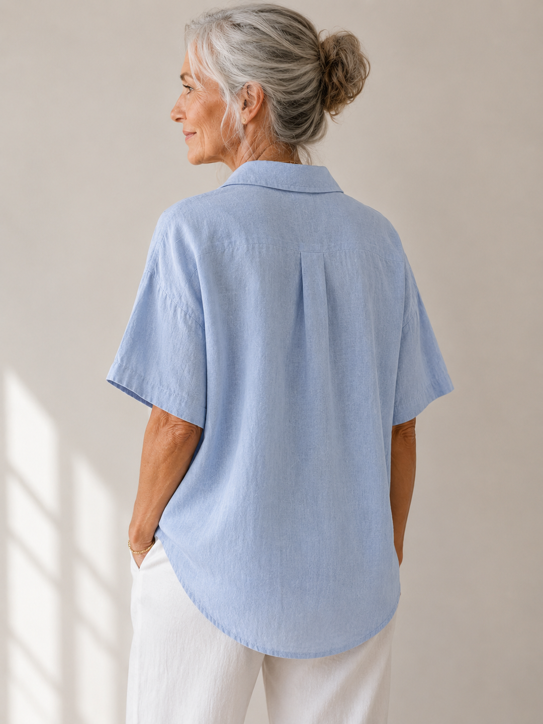 Ismay | The Collared Button Blouse