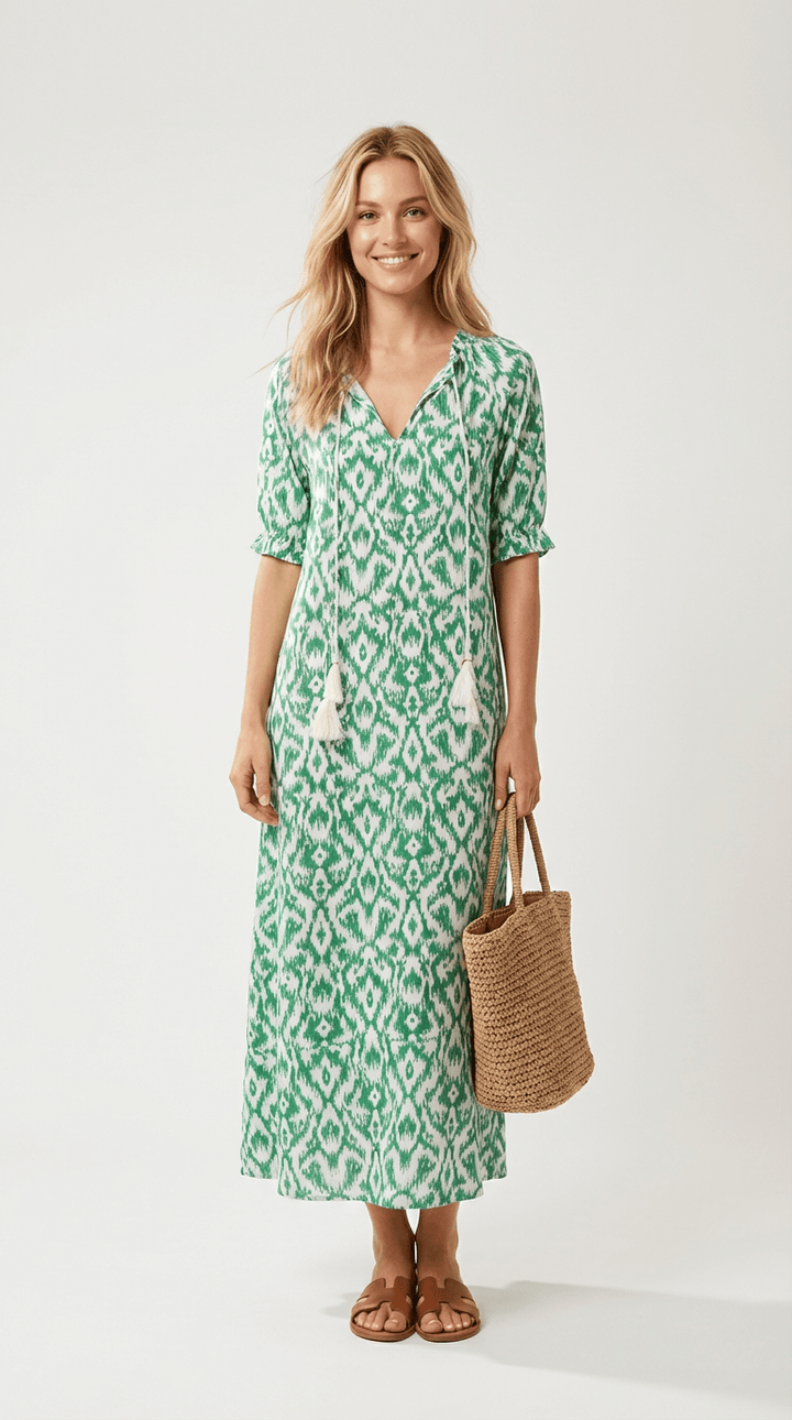 Elsie Bohemian Maxi Dress