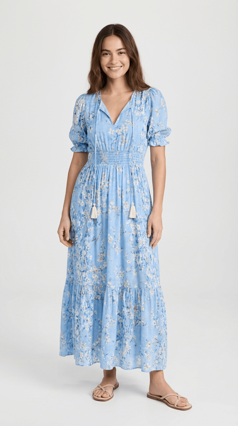 Elsie Bohemian Maxi Dress