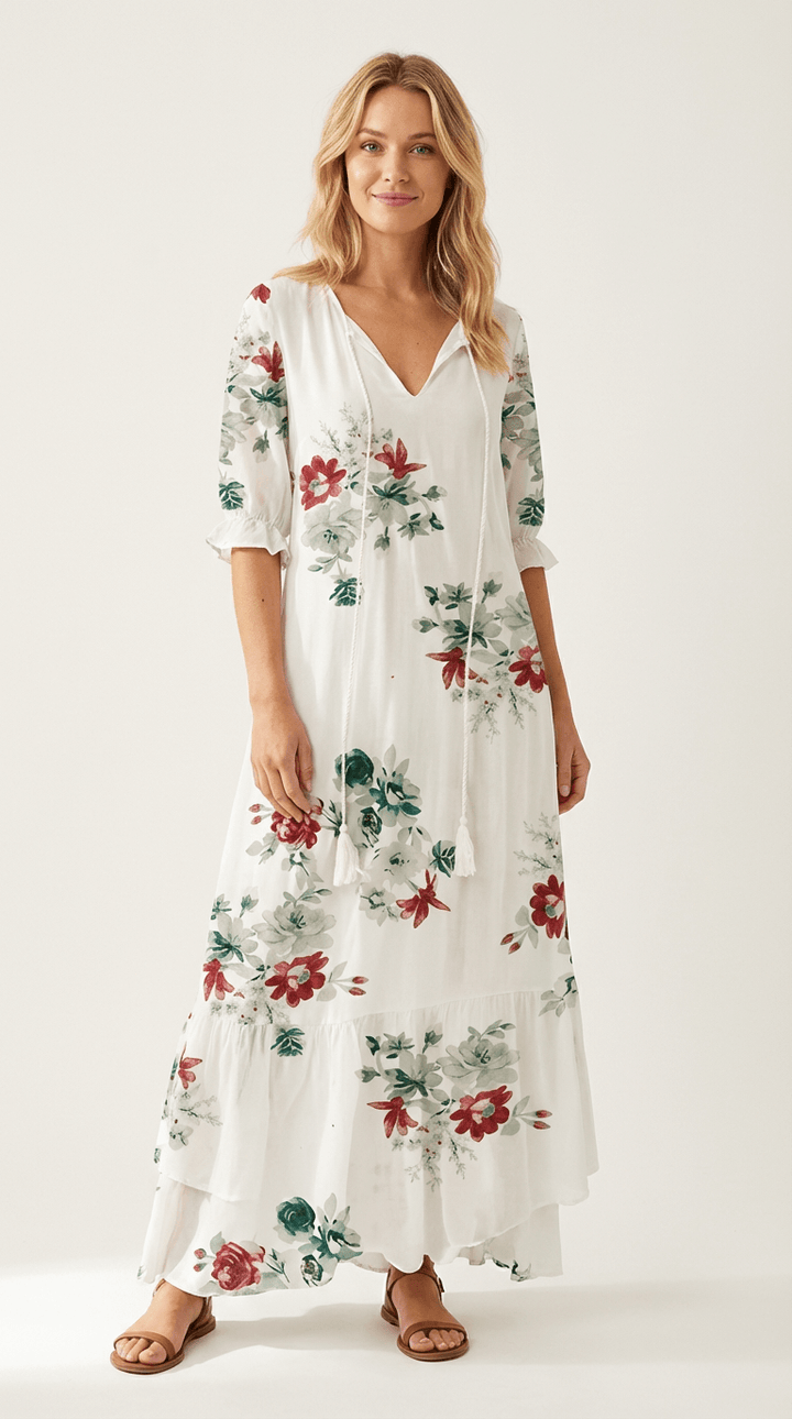 Elsie Bohemian Maxi Dress