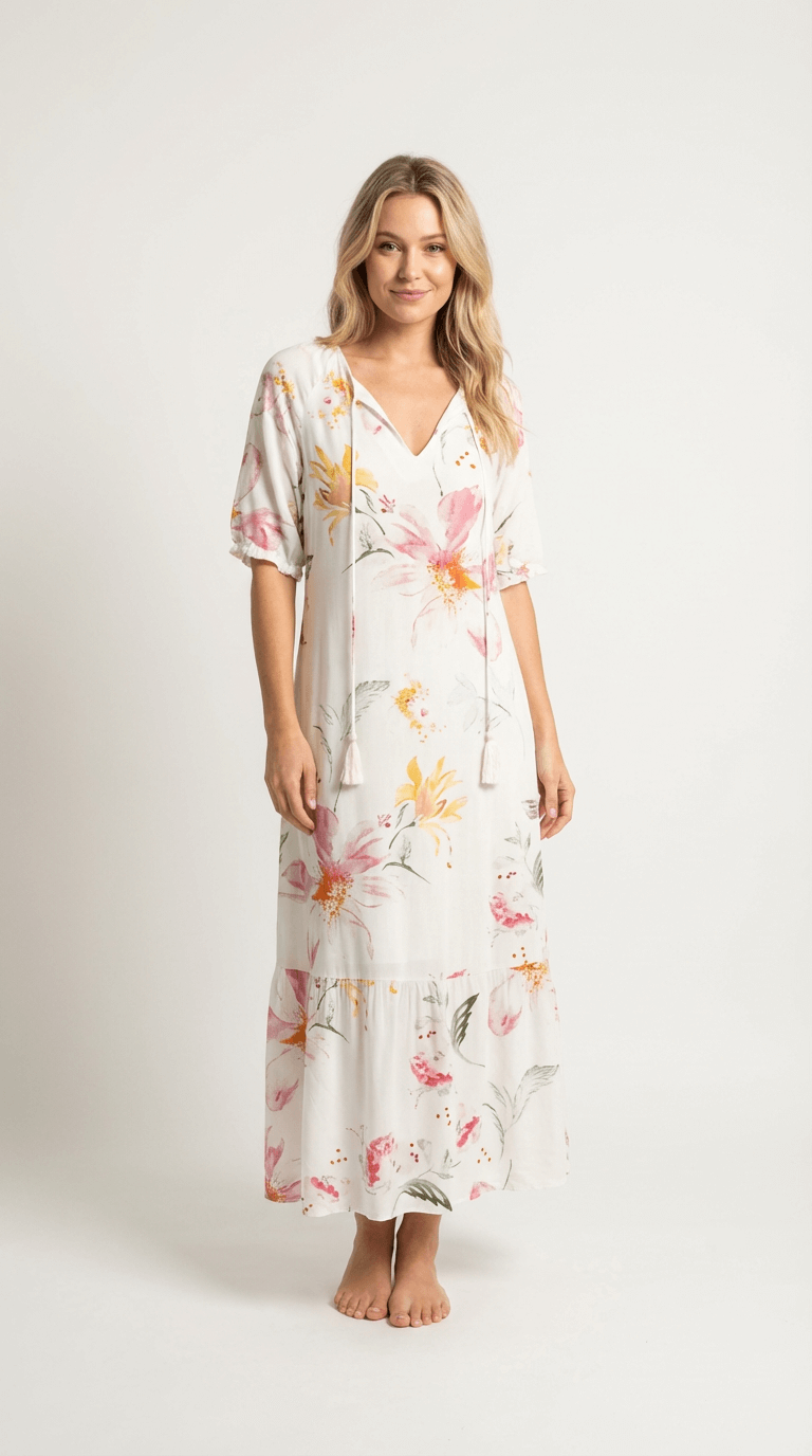 Elsie Bohemian Maxi Dress