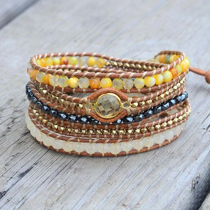 Elisa | Sunny Citrine Gemstone Wrap