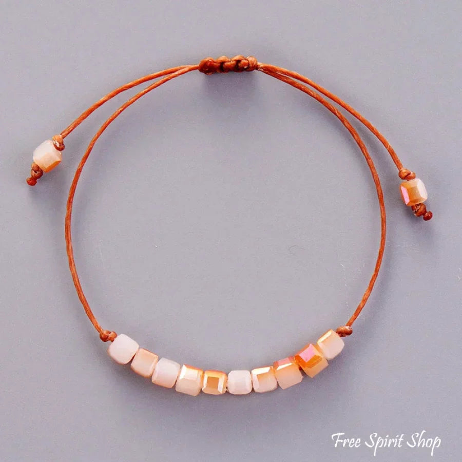 Zara | Handmade Boho Crystal Bracelet -