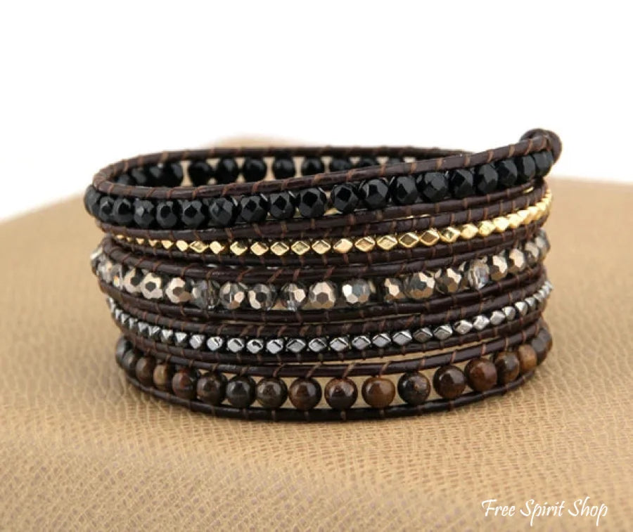 Nancy | Black Onyx & Tiger Eye