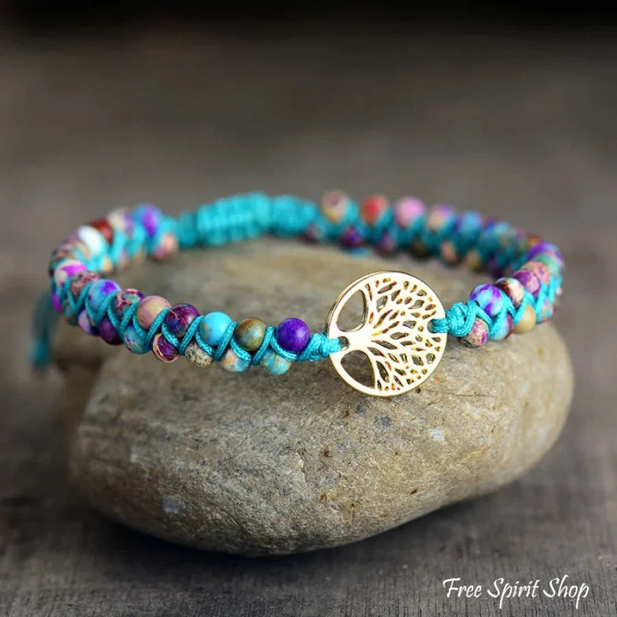 Jenna | Handmade Purple Jasper Tree of