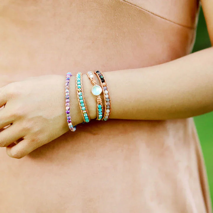 Claudia | Handmade Clear Quartz & Opal