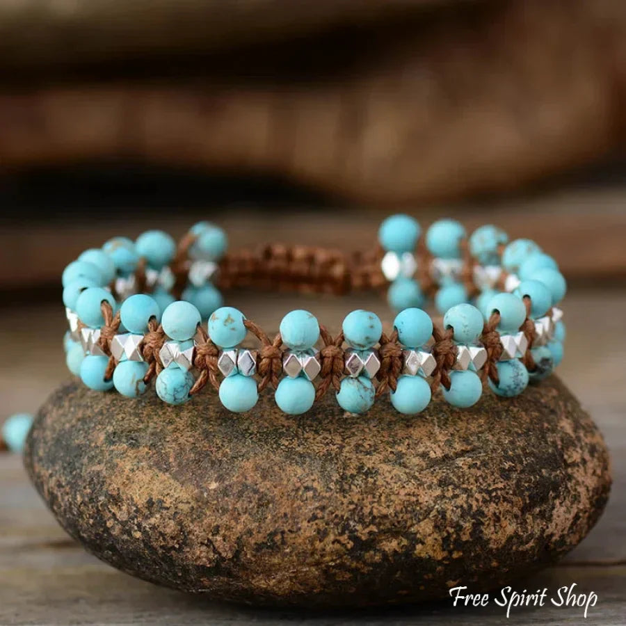 Sylvia | Handmade Natural Rhodonite Wrap