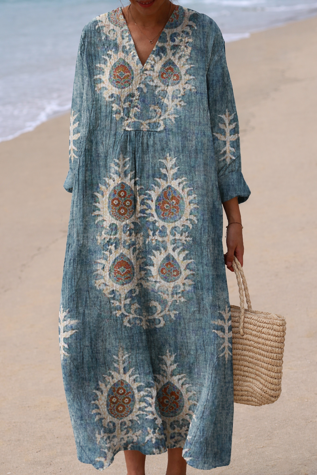 Adria | Boho Maxi Dress