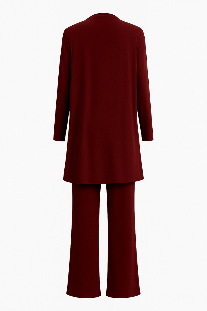 Blair | Women's 3-Piece Cardigan Tank Top & Wide Leg Pants Set