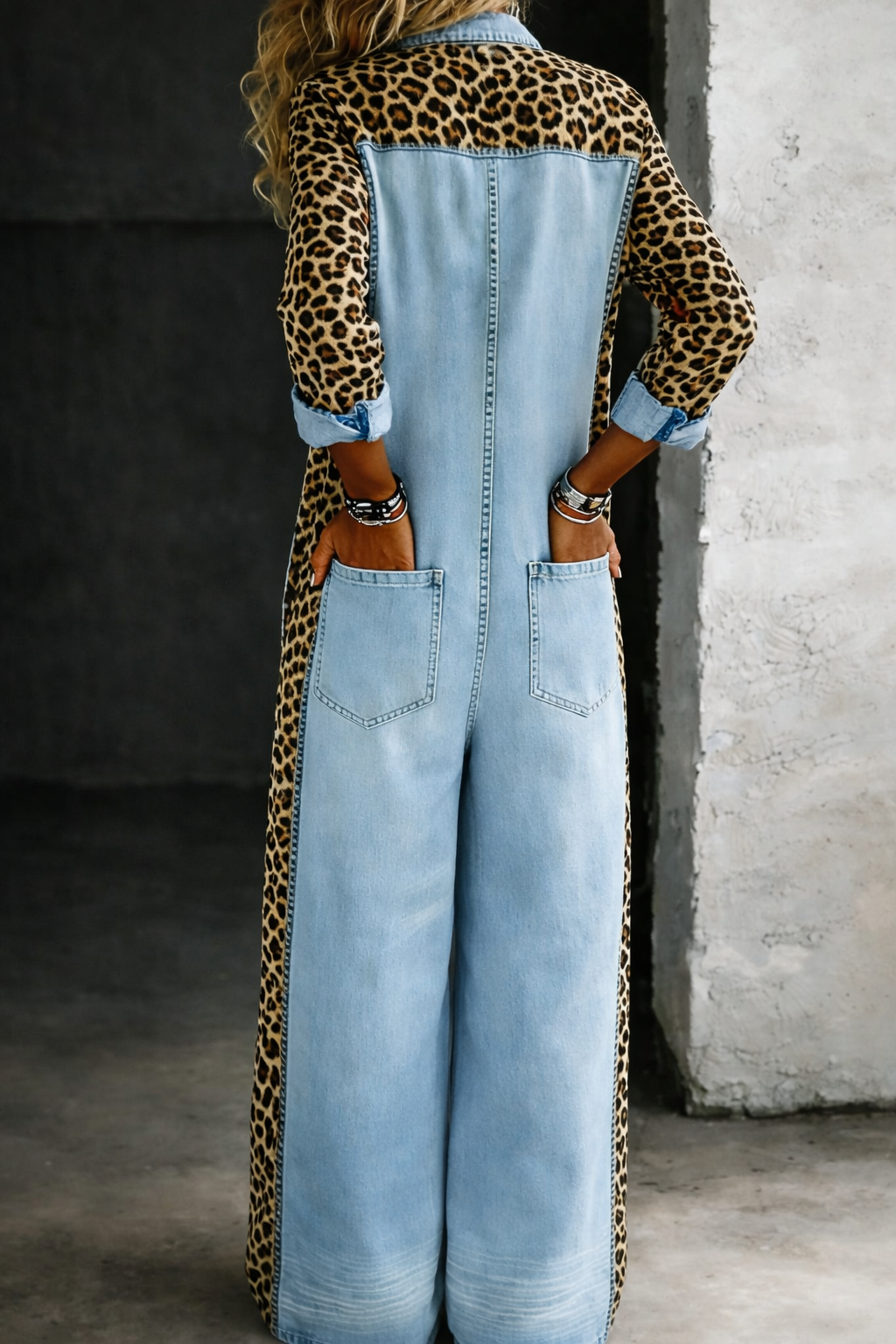 Amanda | One-Piece Shirt-Style Jumpsuit