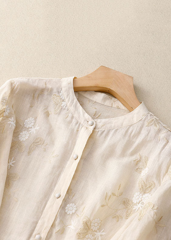 Courtney™ | Chic Blouse with Floral Accents