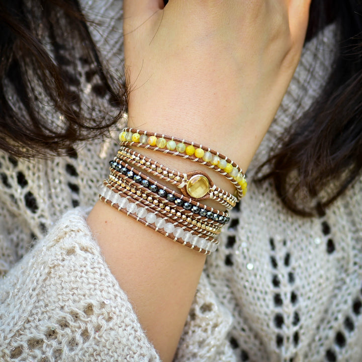 Elisa | Sunny Citrine Gemstone Wrap