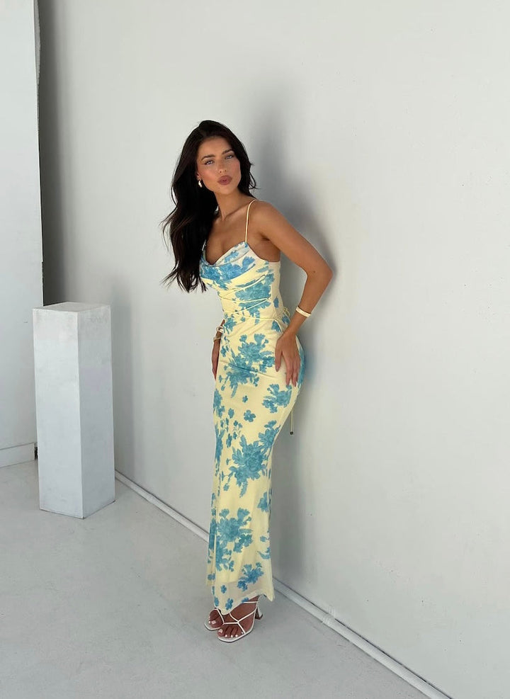 Annabelle™ | Women's Wedding Guest Floral Maxi Dress