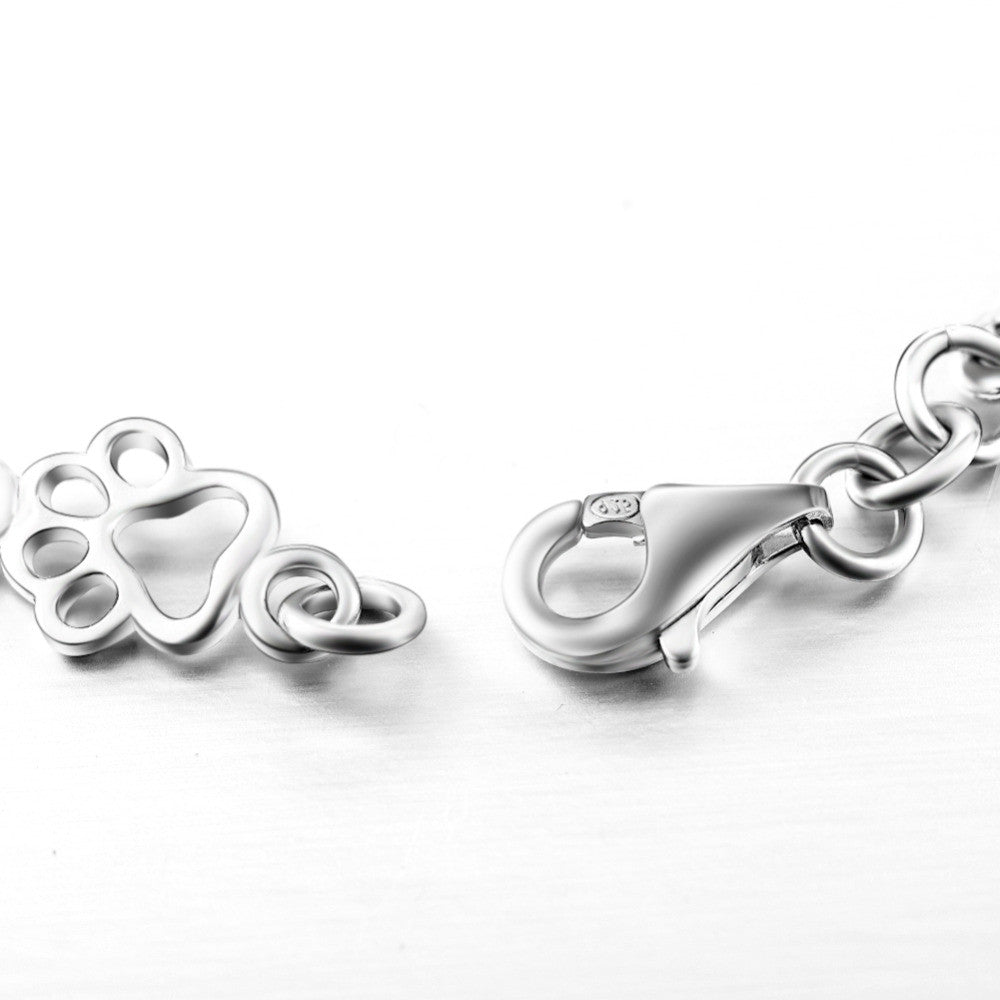 Liora™ | Bracelet with Paw and Bone Charms