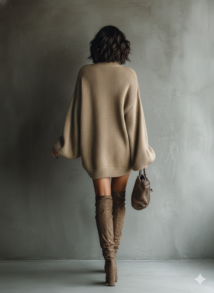 Harriet | Caramel Brown Vintage Style