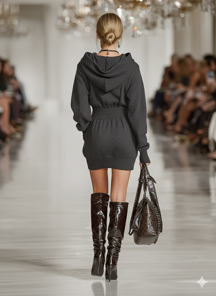 Quinn | Sports Hooded Waist Mini
