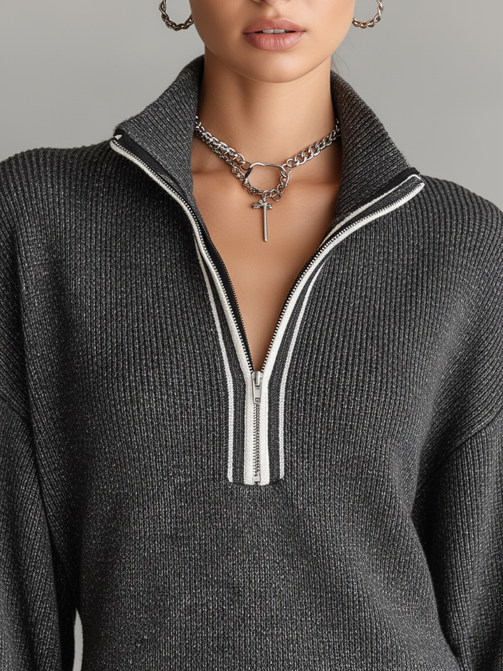 Sue | Fashion Loose Knit White