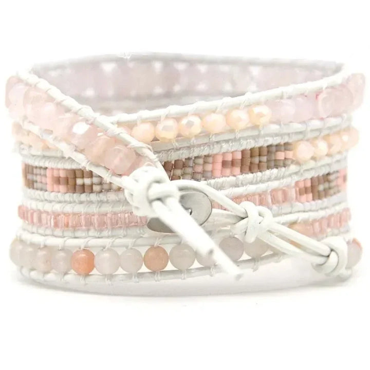 Aria | Rose Quartz & Aventurine White
