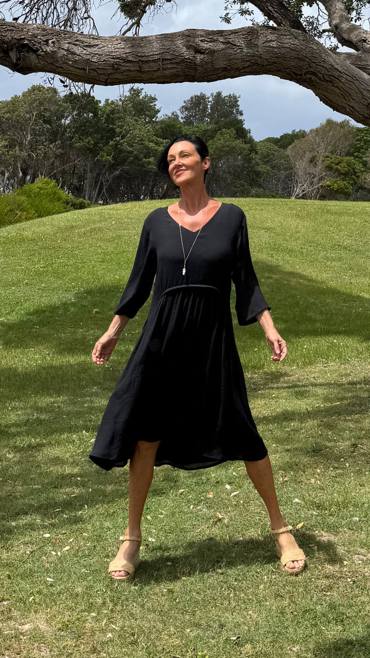Abigail | Carol Bamboo Midi Dress