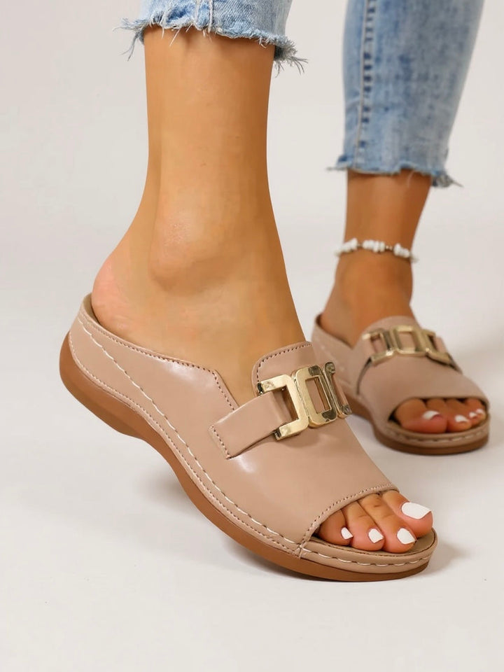 Ella | Cushioned Buckle Slides