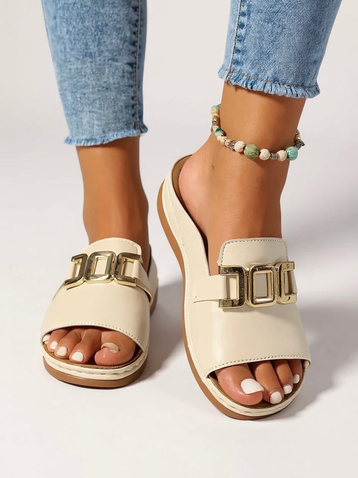 Ella | Cushioned Buckle Slides