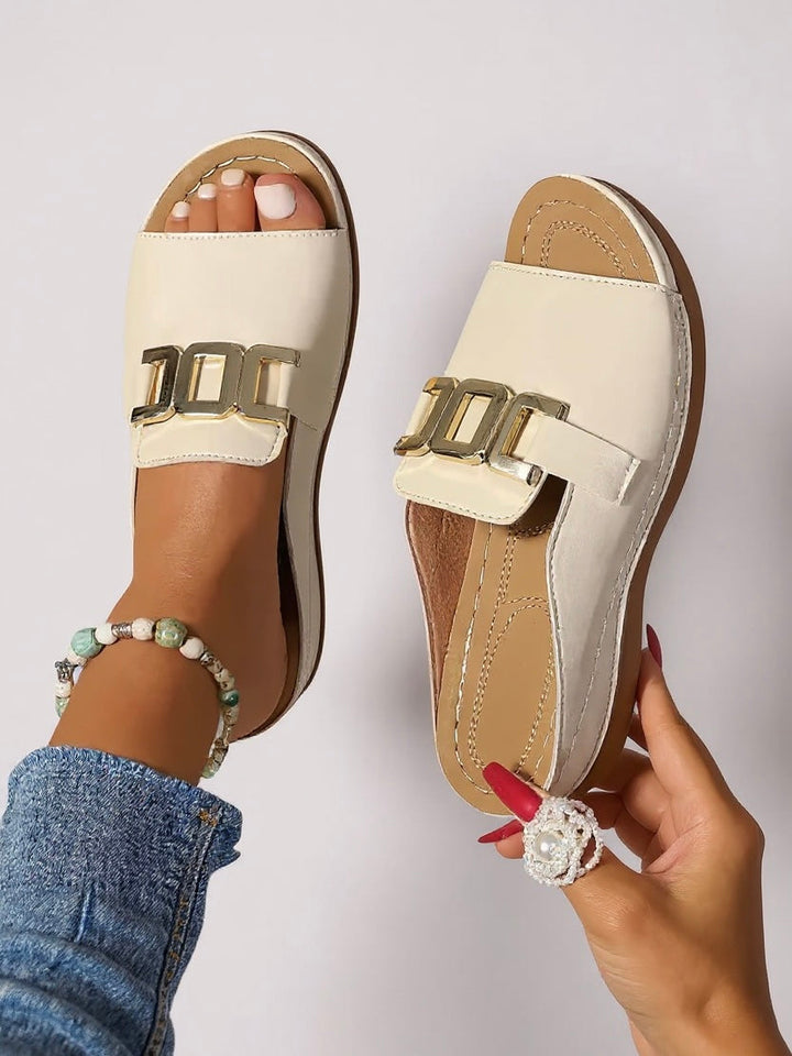 Ella | Cushioned Buckle Slides