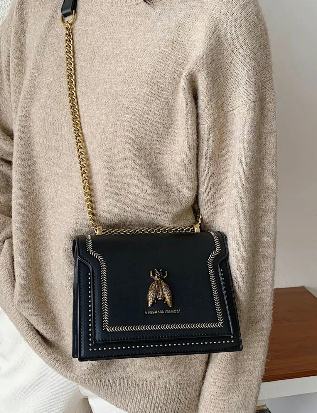 Simone | Luxury Chain Bag