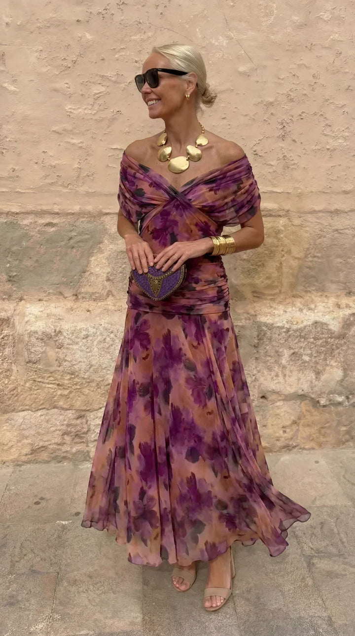 Frankie | Coral Evening Dress