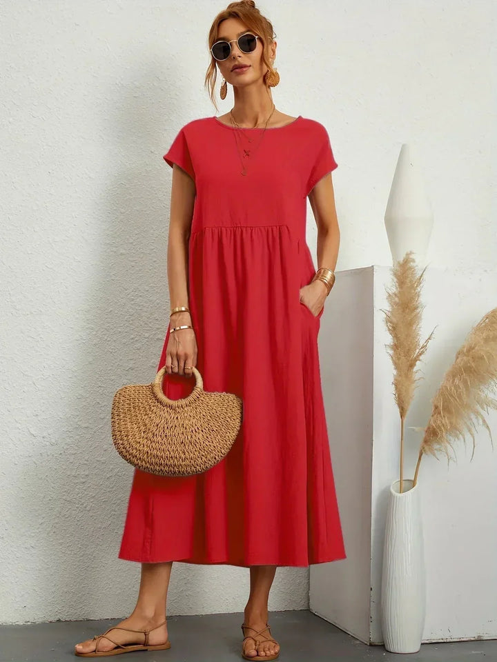 Gabrielle | Women's Flowy Midi Dress