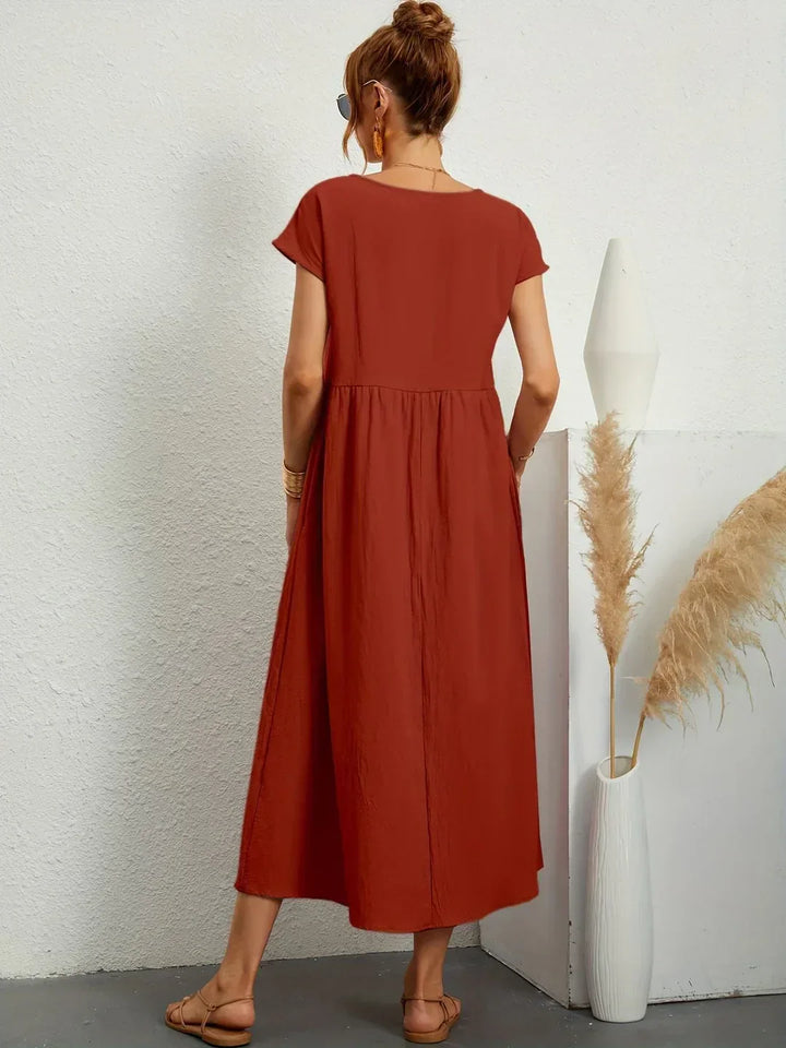 Gabrielle | Women's Flowy Midi Dress