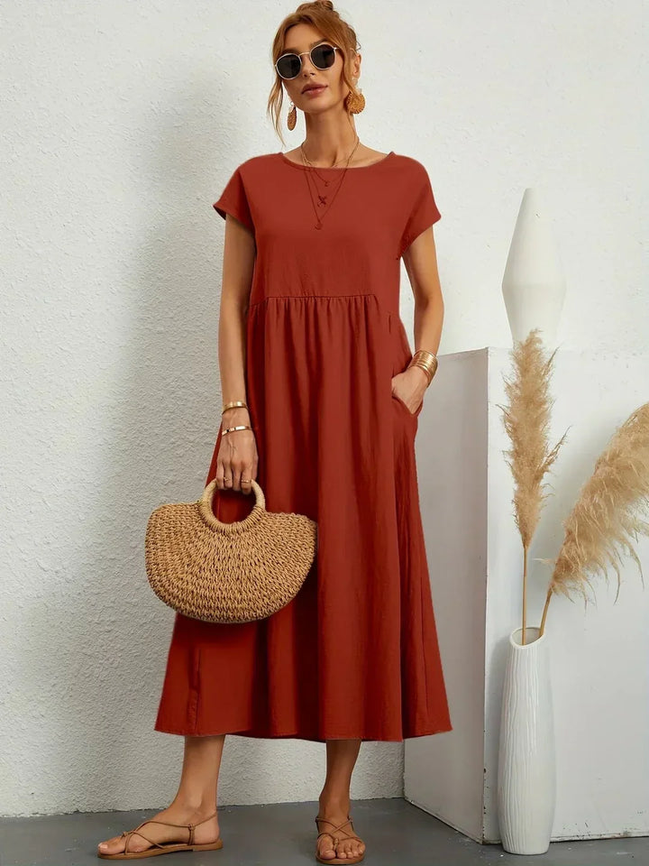 Gabrielle | Women's Flowy Midi Dress