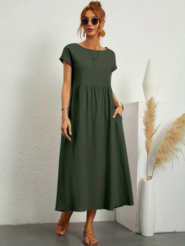 Gabrielle | Women's Flowy Midi Dress