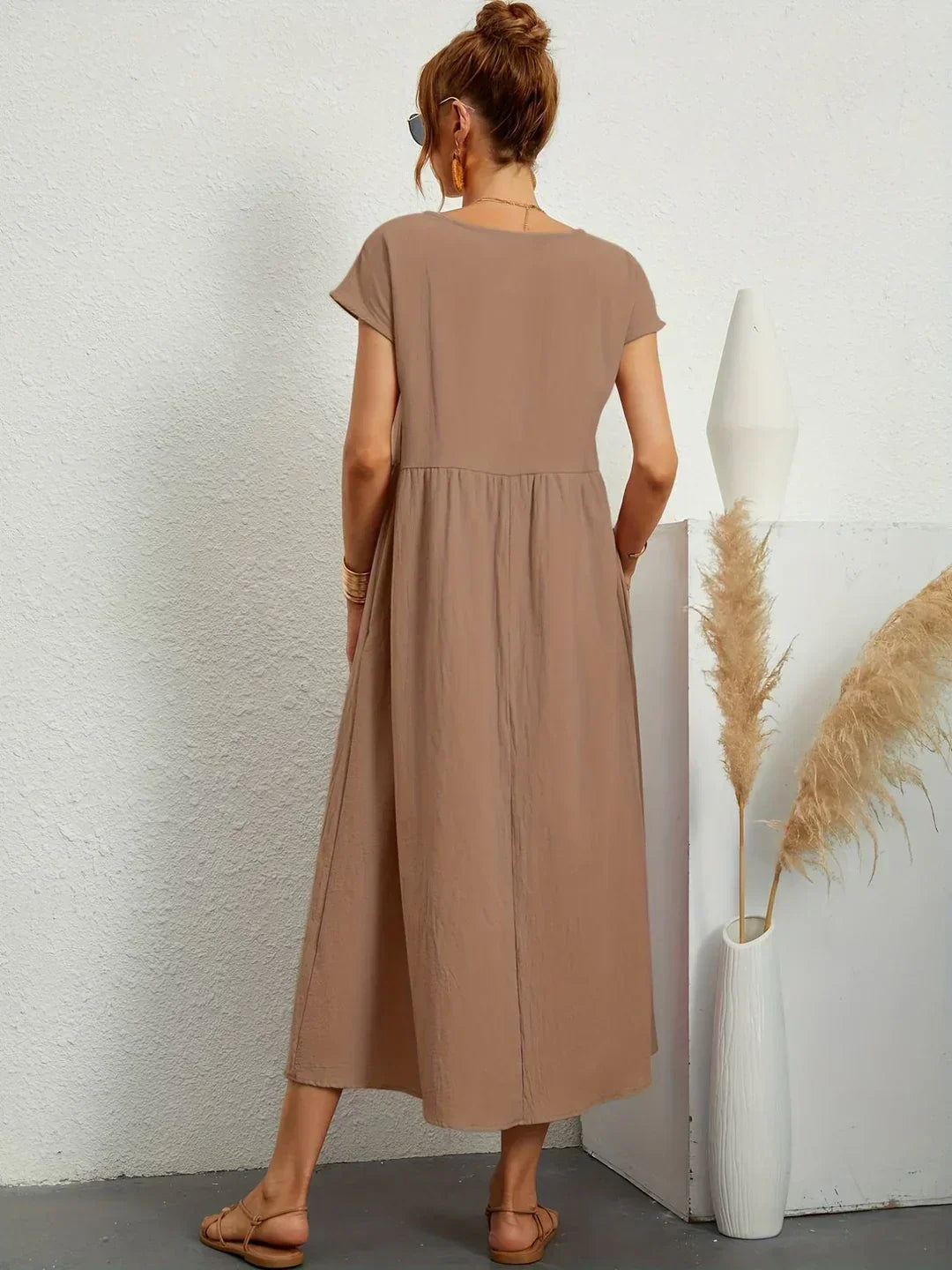 Gabrielle | Women's Flowy Midi Dress