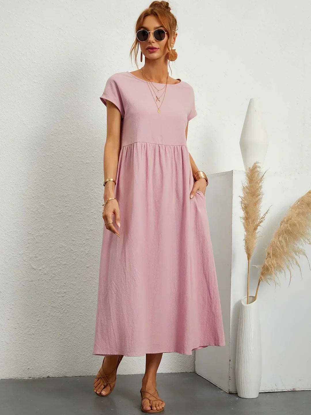 Gabrielle | Women's Flowy Midi Dress