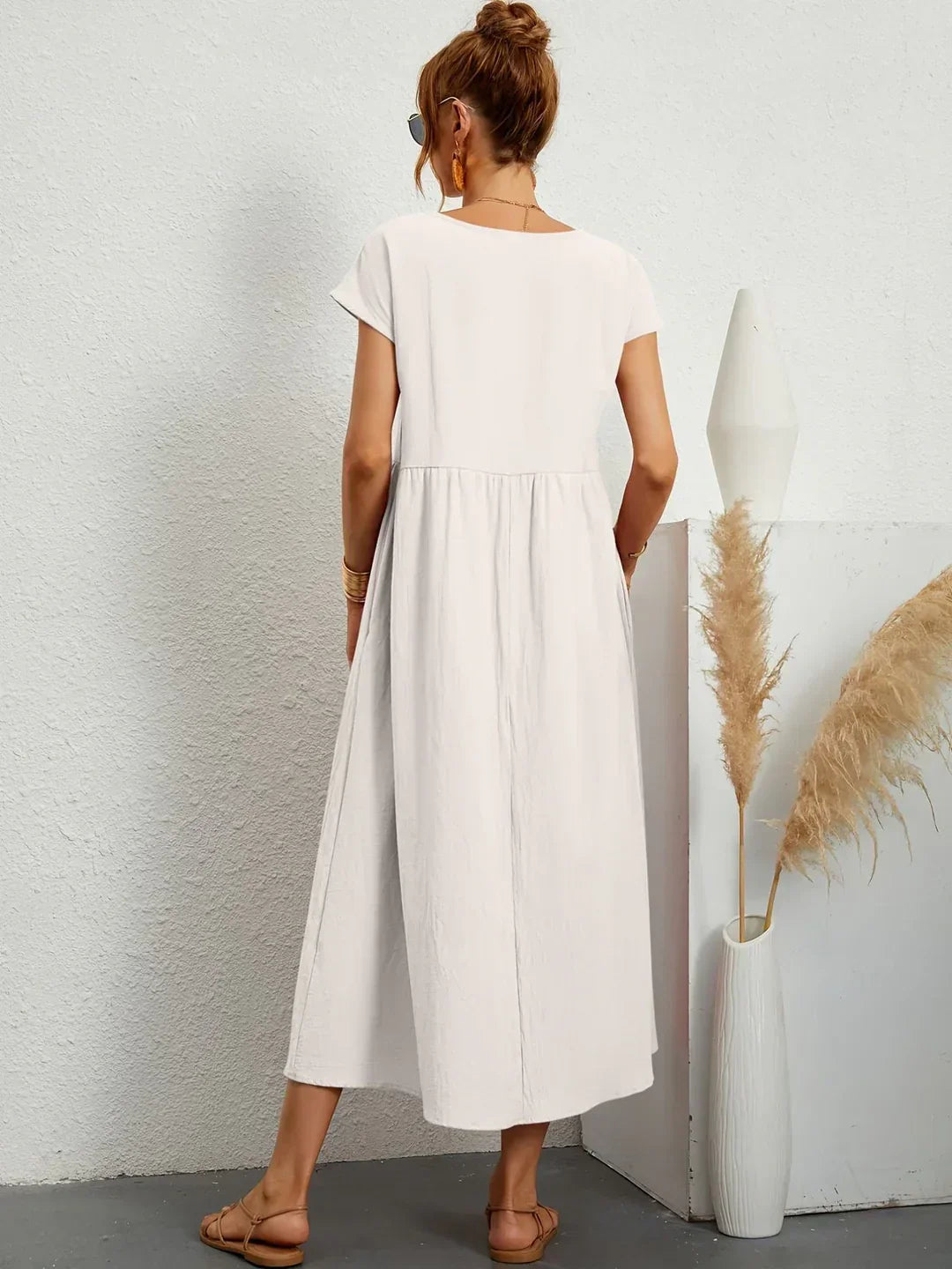 Gabrielle | Women's Flowy Midi Dress