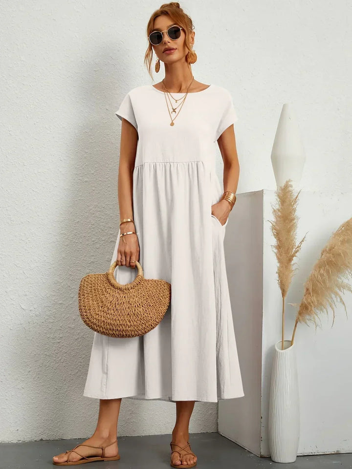 Gabrielle | Women's Flowy Midi Dress